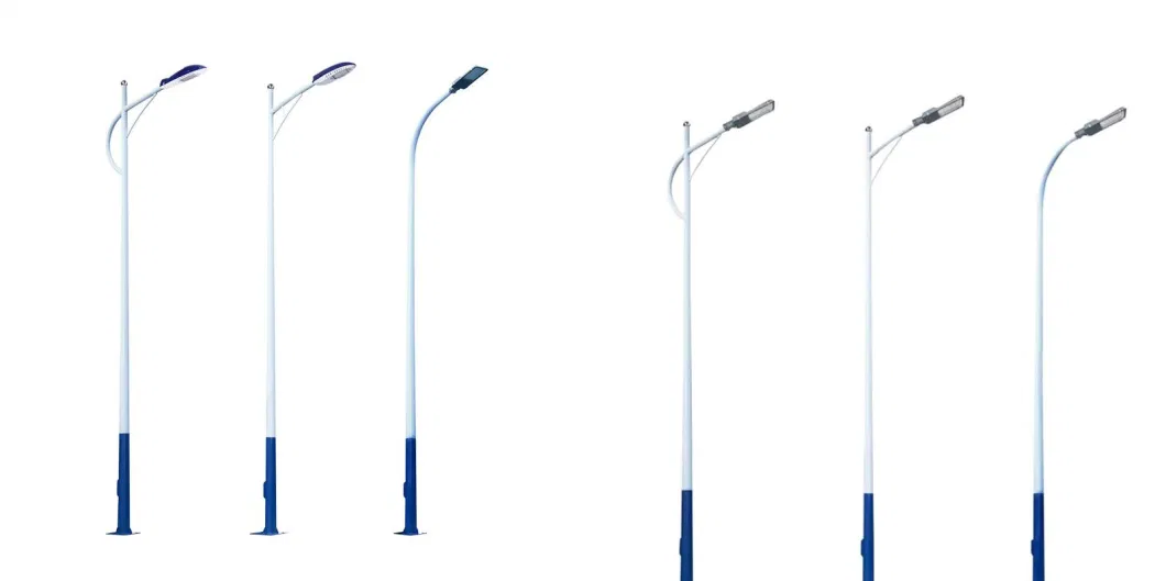 Hot DIP Galvanized Octagonal Aluminum/Stainless Steel/ 3m-15m LED Solar Street Light/Lighting/Lamp Pole
