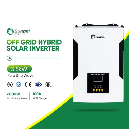 Sunpal 12V 24V 48V Single Phase Invert 3.5kw 5kw 5.5kw Sunon PRO off Grid Hybrid Solar Inverter Work Without Battery
